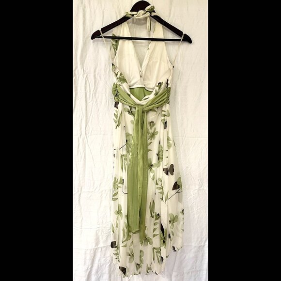 Floral Halter Summer Dress - Picture 2 of 5